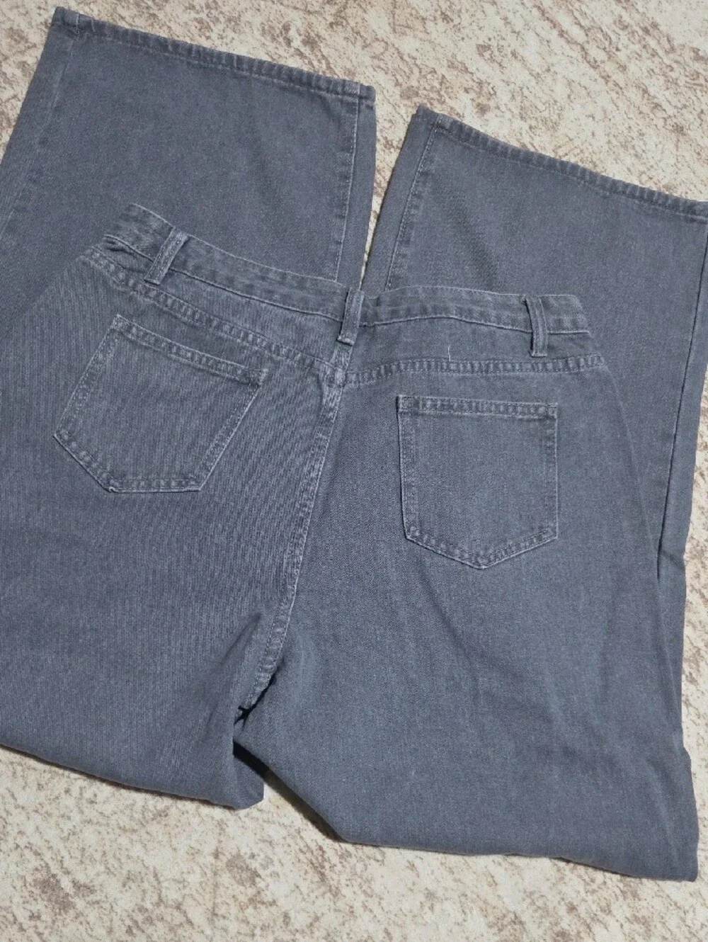 ELVSUN branded grey denim jeans - Picture 4 of 6